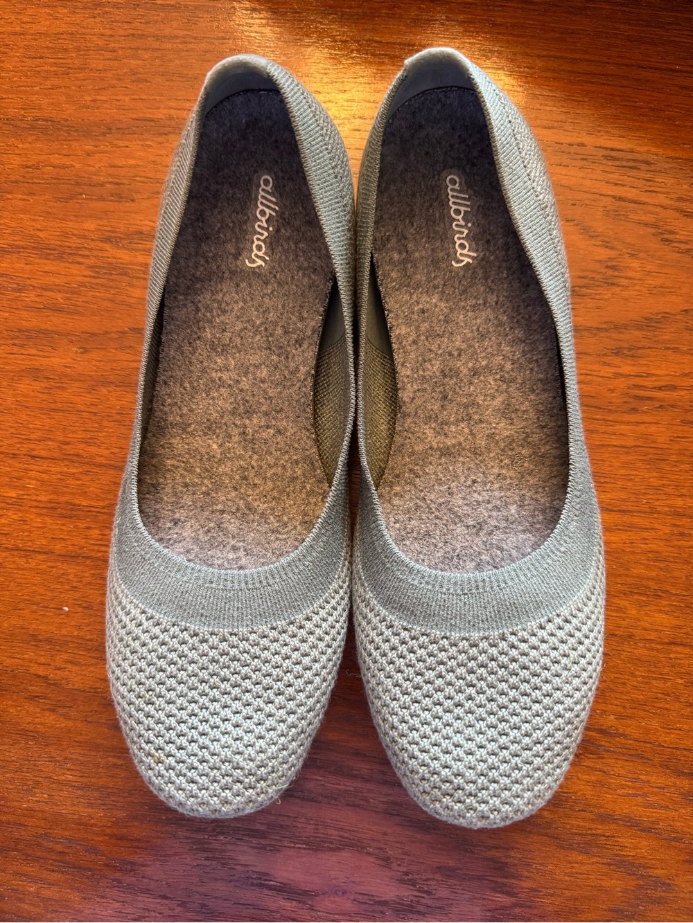 Allbirds Women’s Tree Breezer Ballet Flats in Sage